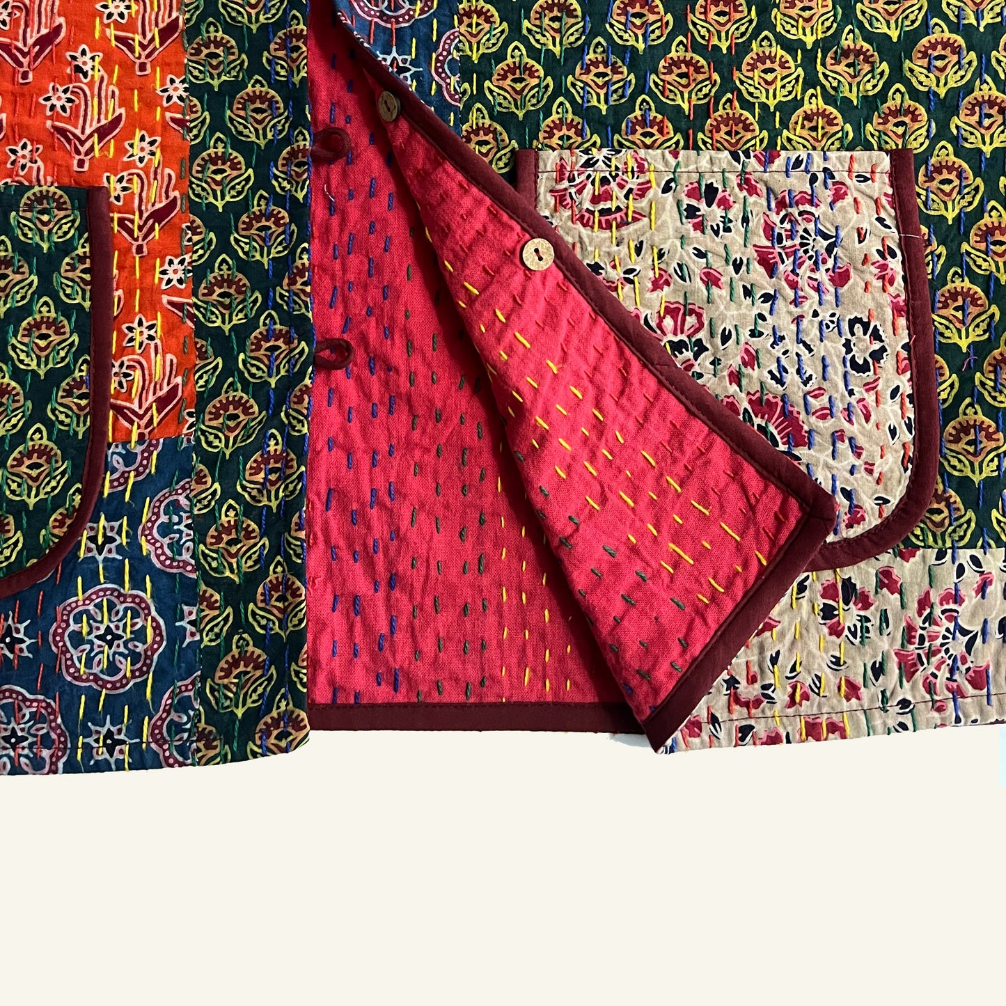 AJRAK MUSE - KANTHA JACKET