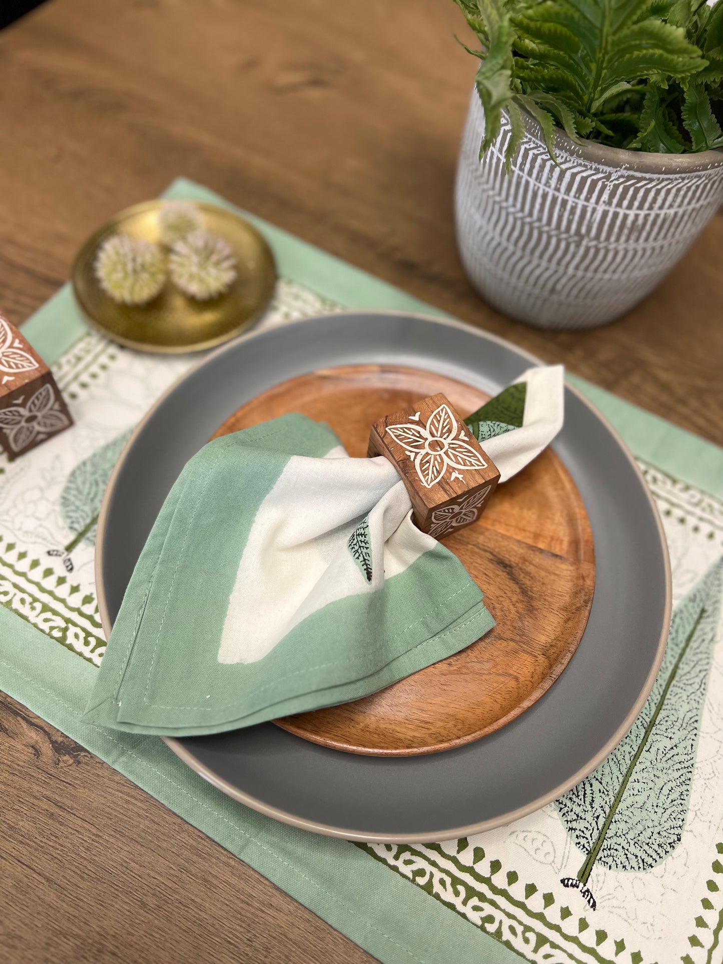 WINTER PINE - Napkin Set of 6