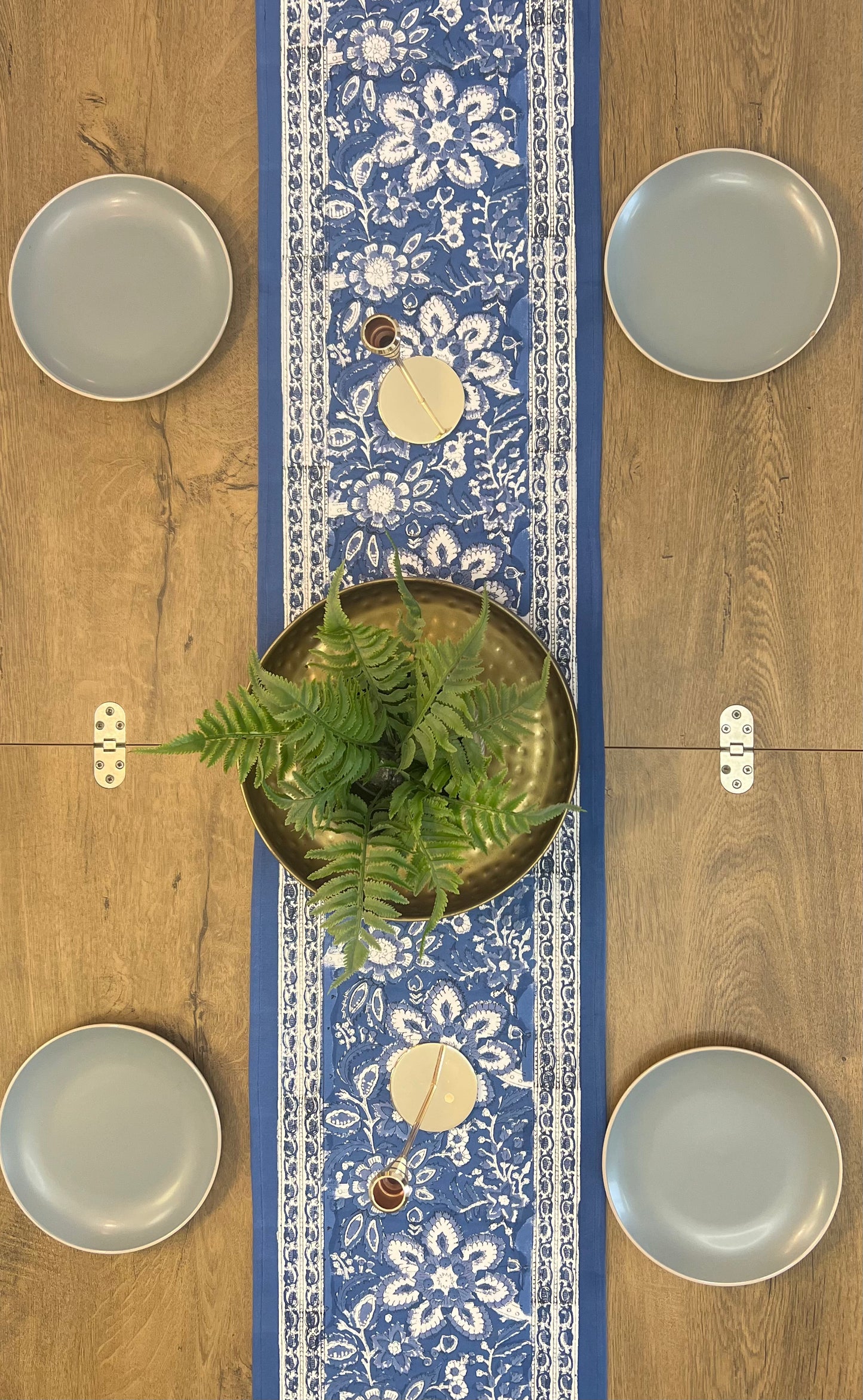 NEELA VASTRA -Table Runner