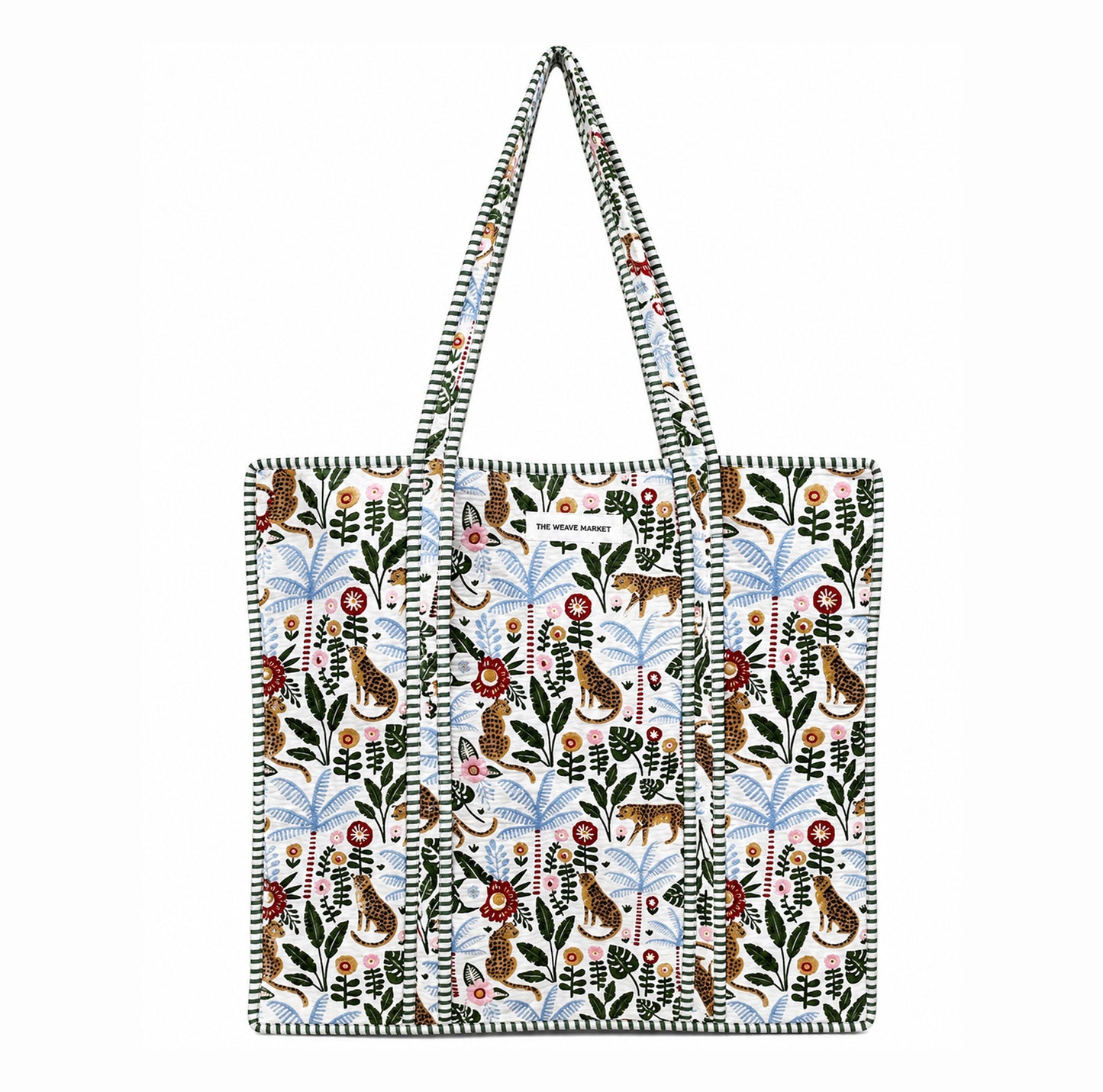 Jungle Print hand made bag UAE