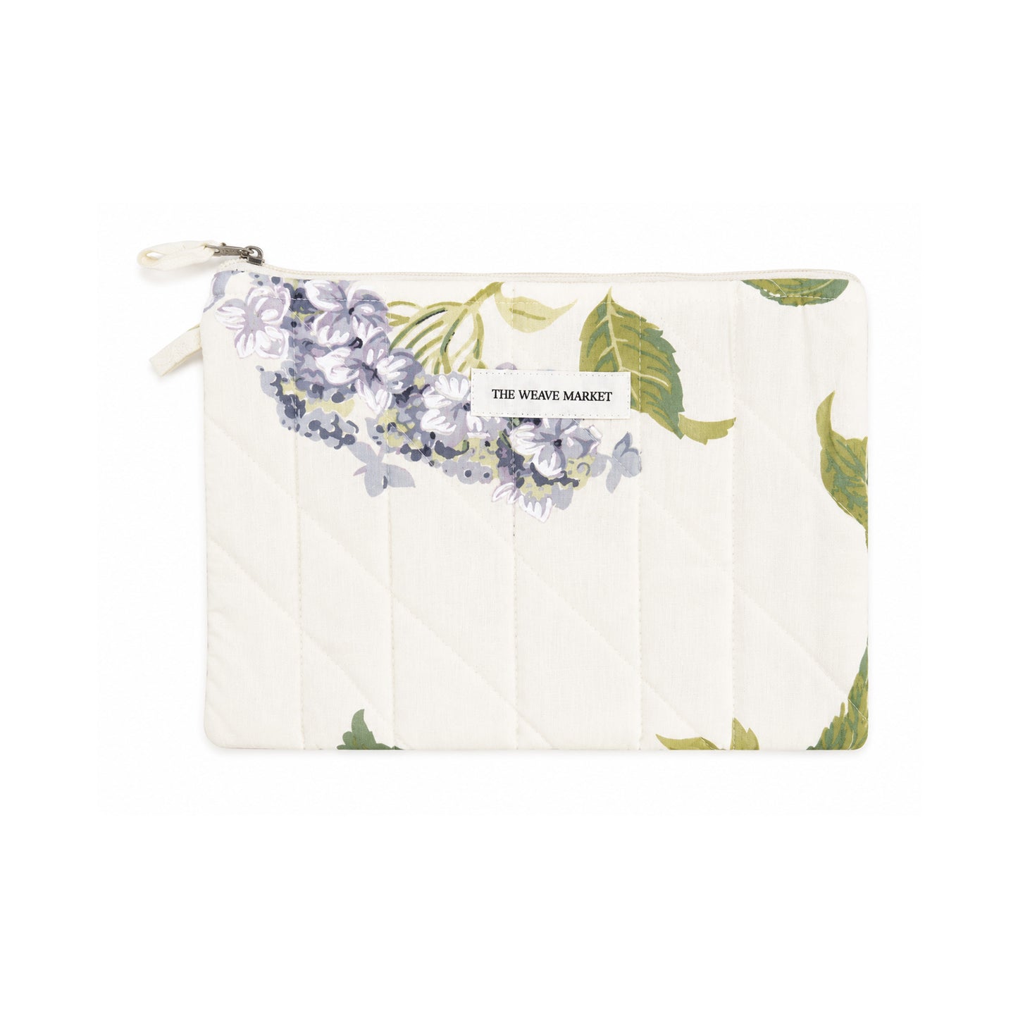 Lavender Flower Makeup Pouch