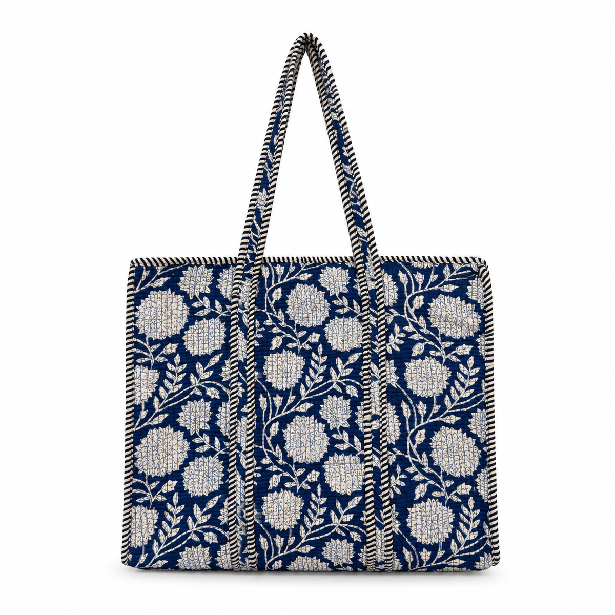 Blue Chintz Tote