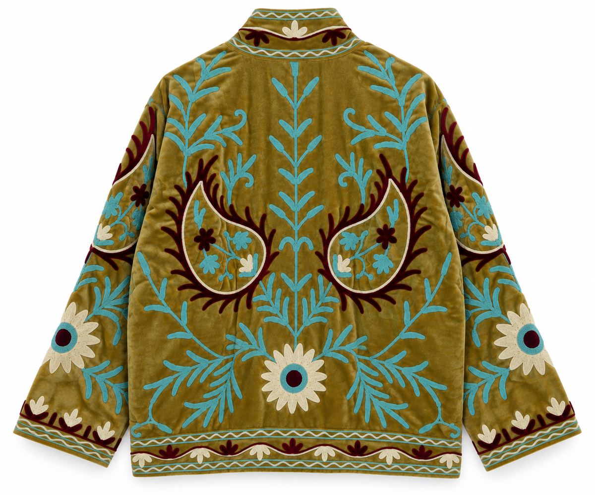 Olive Élan- Valvet jacket