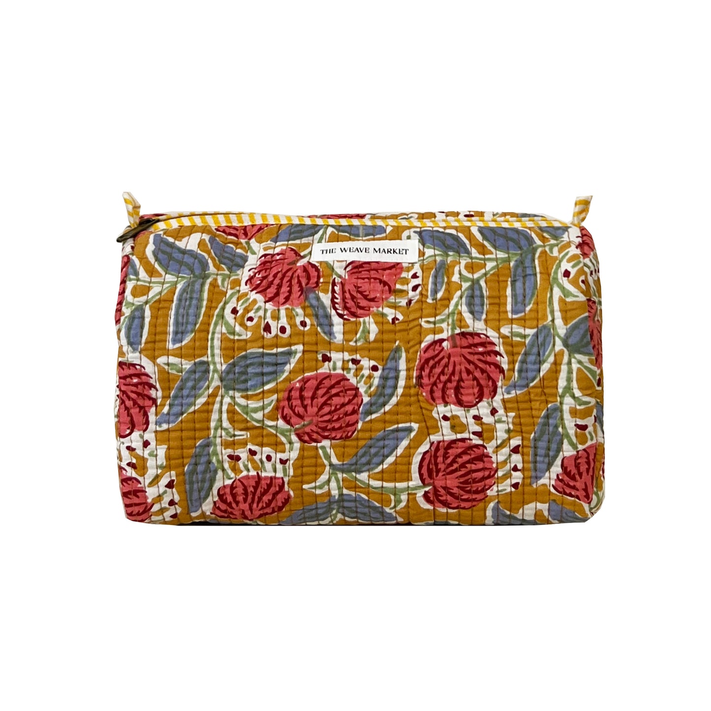 Daisy Days - Mustard Pouch ( Set of 3 )