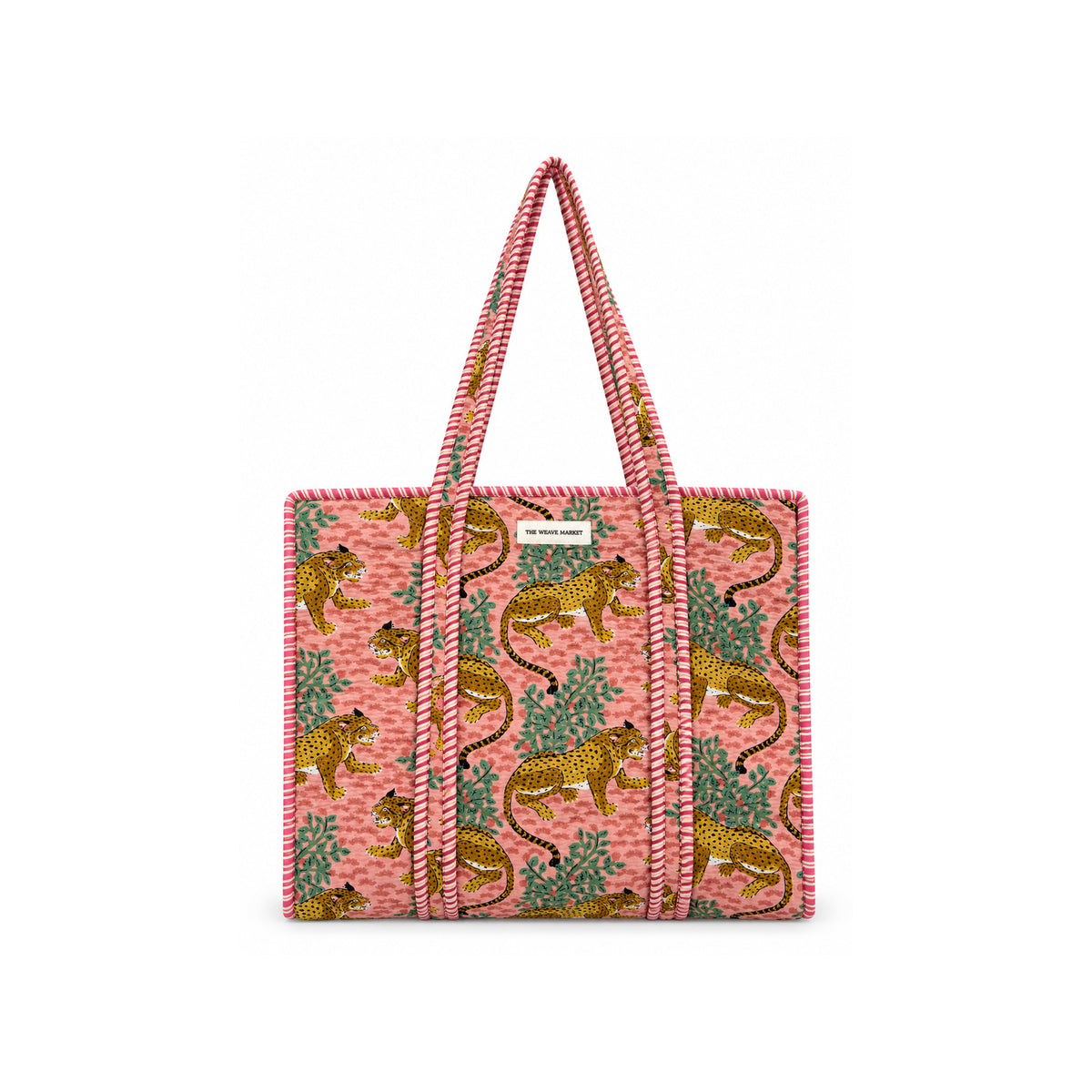 Coral Safari Tote