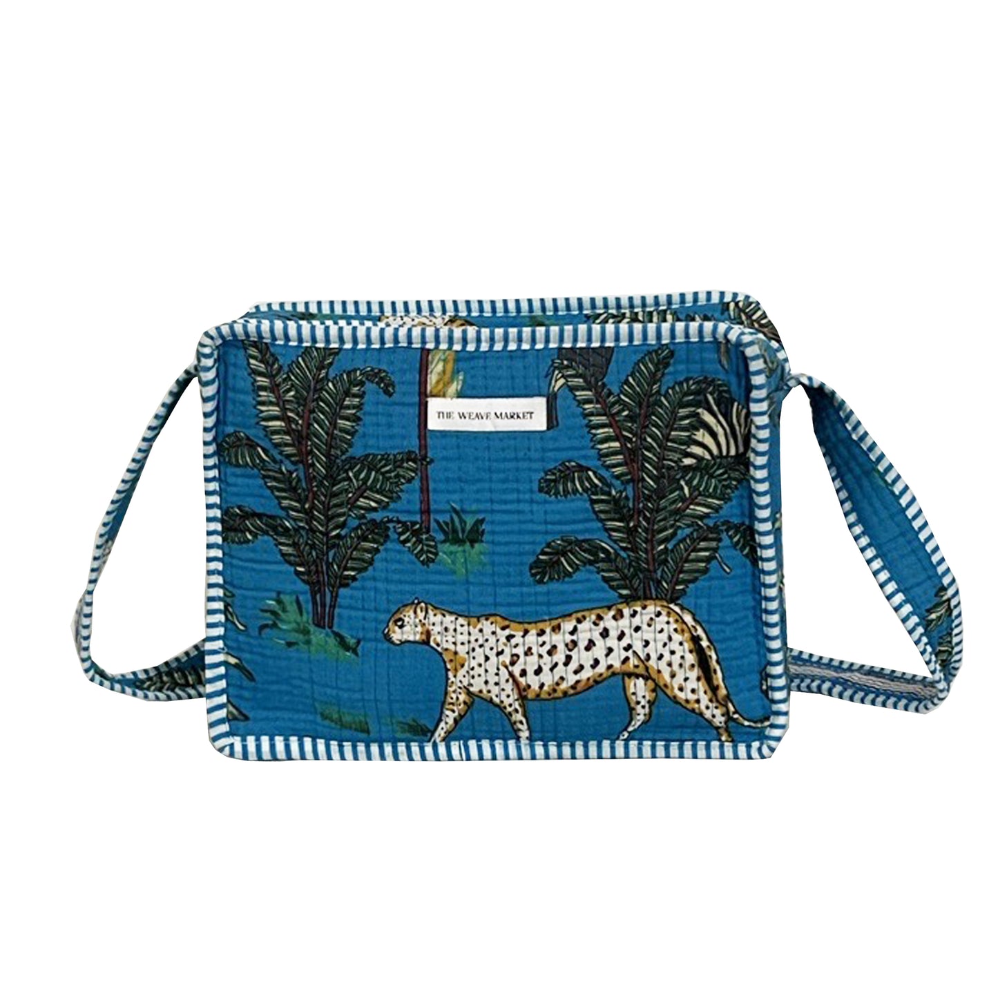 AFRICAN SAFARI - BLUE SLING BAG