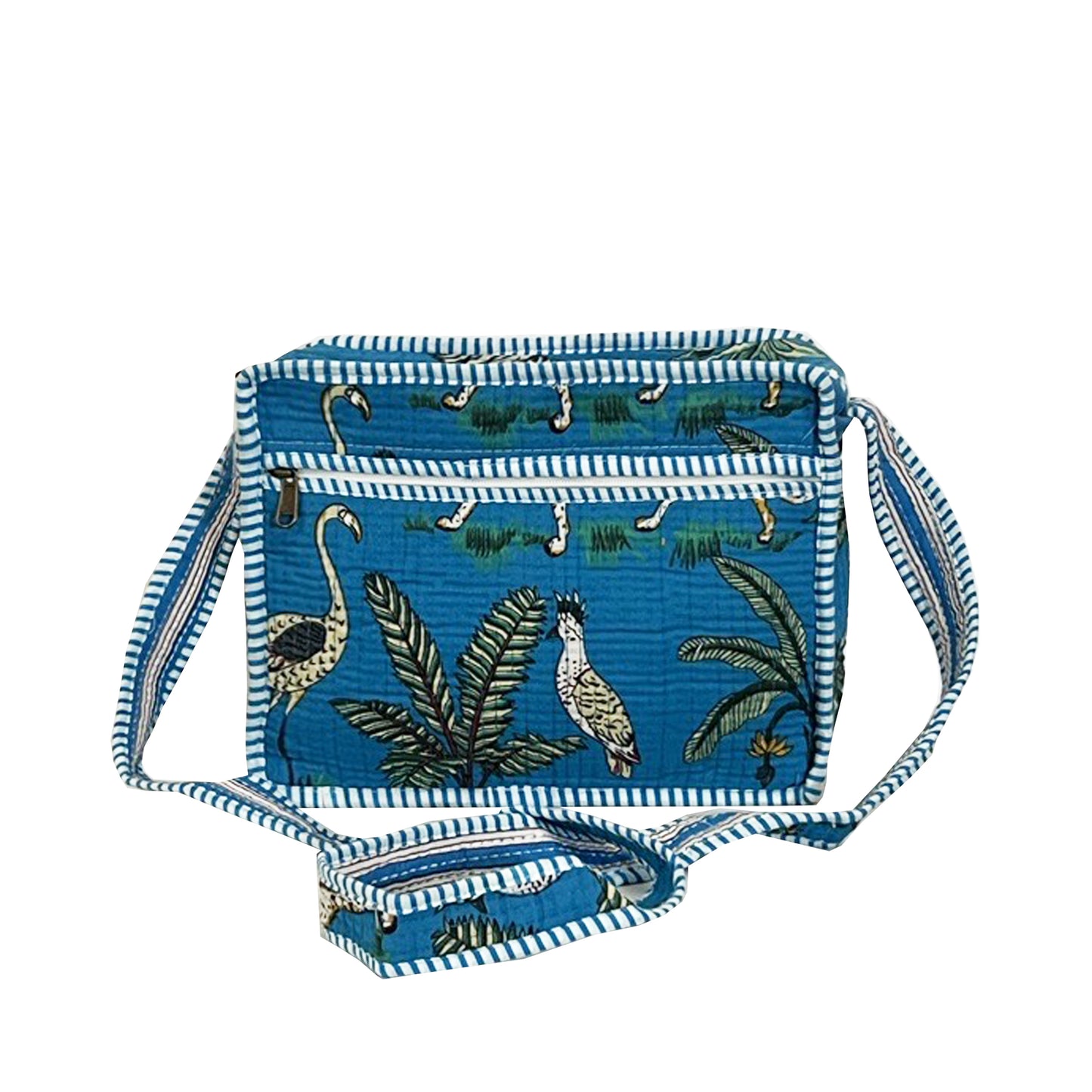AFRICAN SAFARI - BLUE SLING BAG