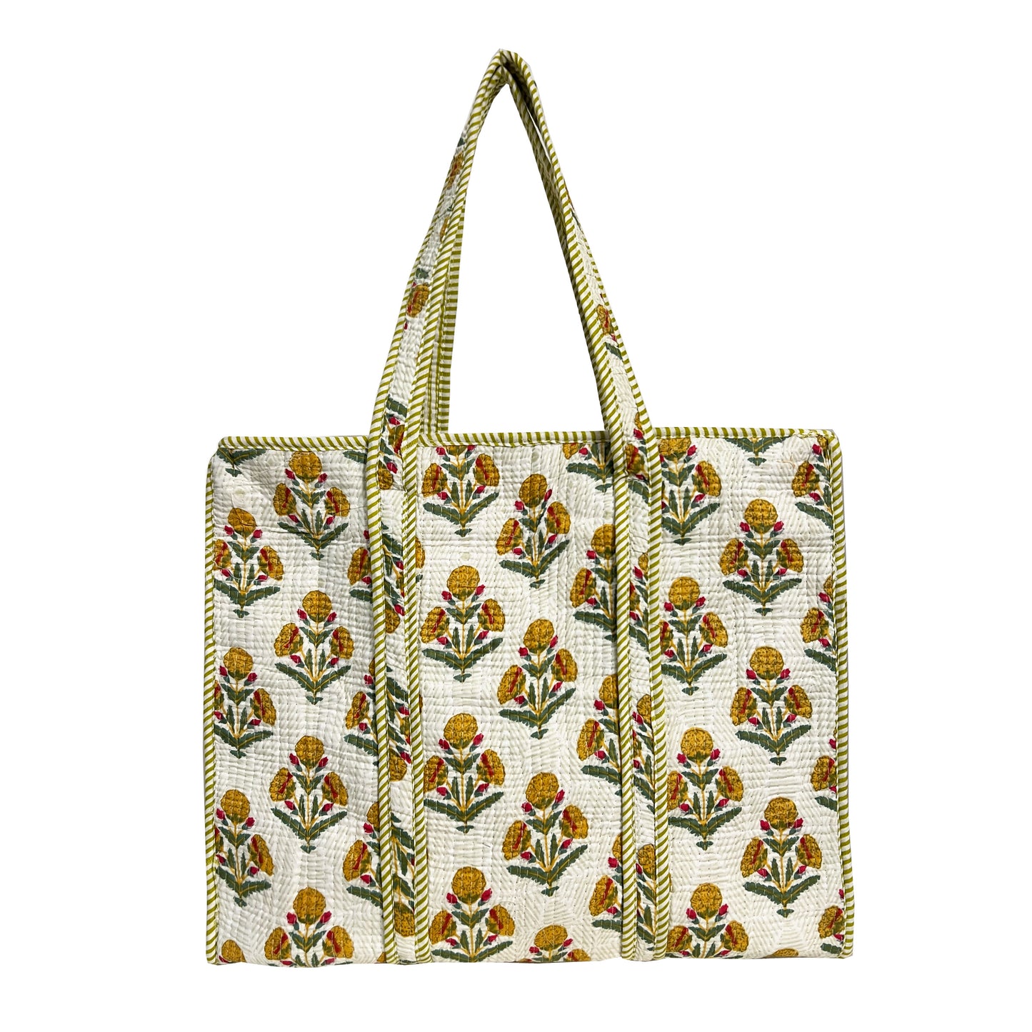 PUFFPETAL - MUSTARD TOTE