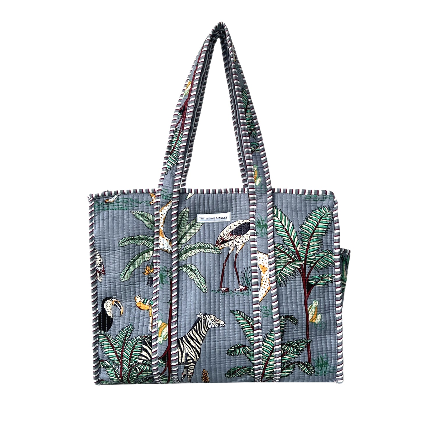 African Safari - Grey Tote Bag