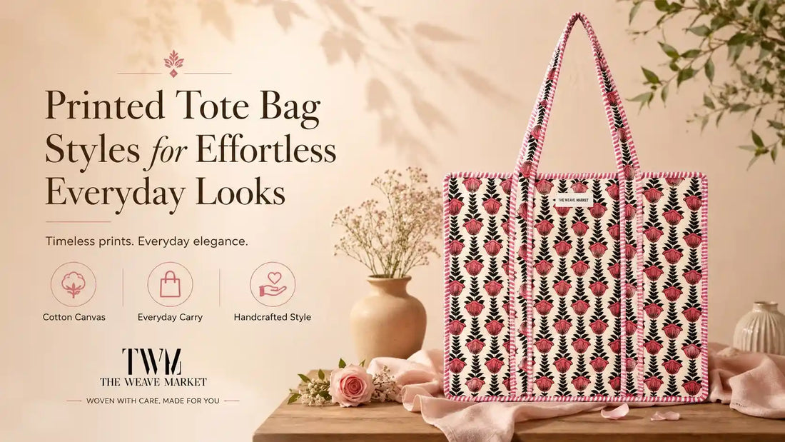 Printed Tote Bag Styles for Effortless Everyday Looks
