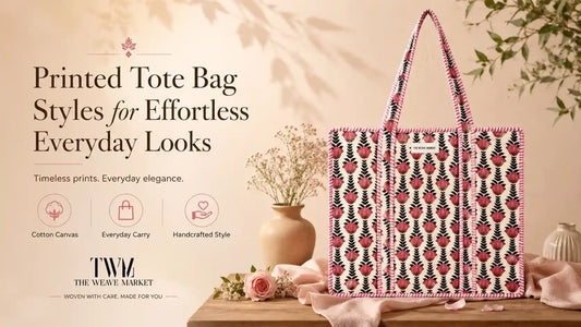 Printed Tote Bag Styles for Effortless Everyday Looks