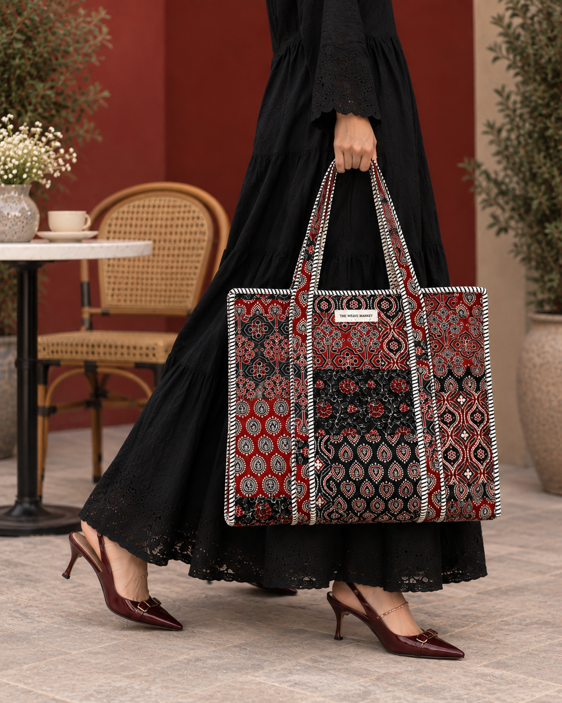 AJRAK MOSAIC - TOTE BAG