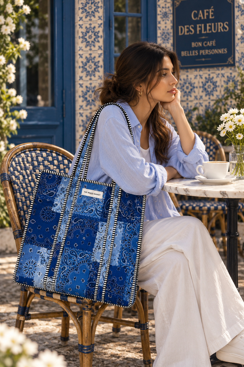 BLUE NOMAD - TOTE BAG