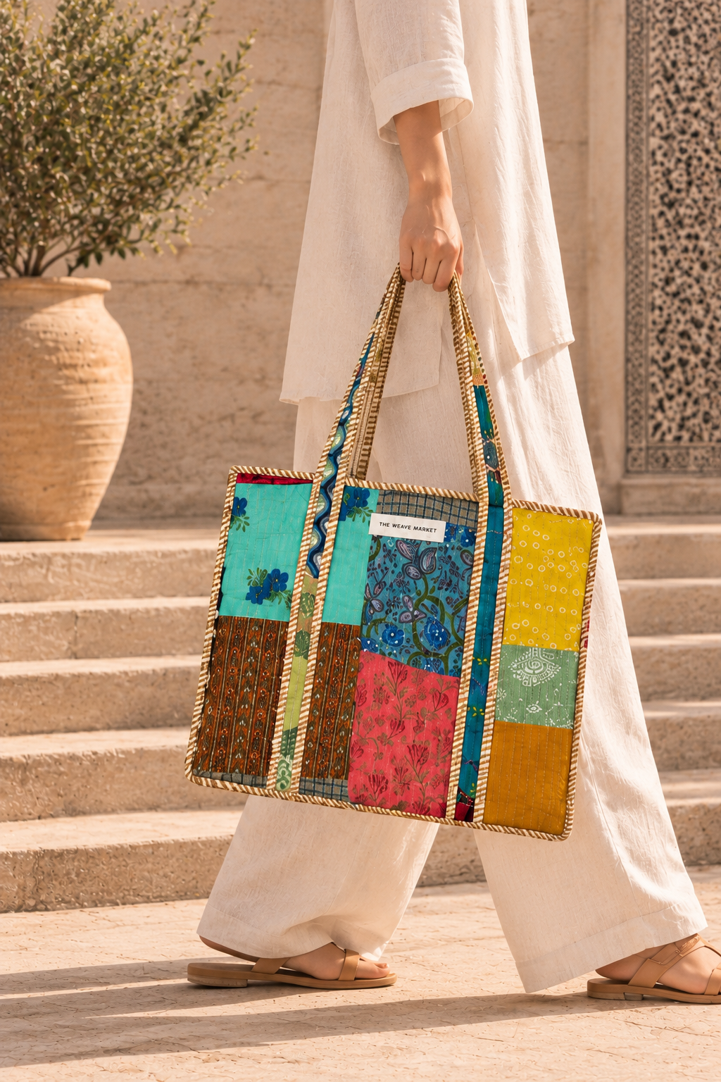 Caravan - Recycled Tote