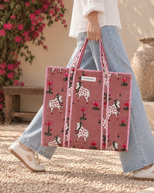PICHWAI - PINK TOTE