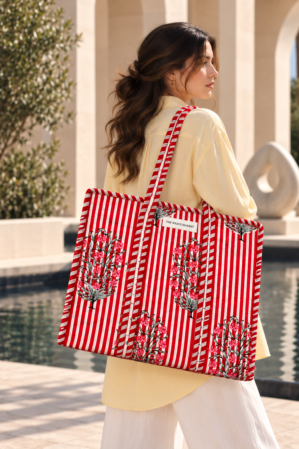 AMALFI BLOOM - TOTE BAG