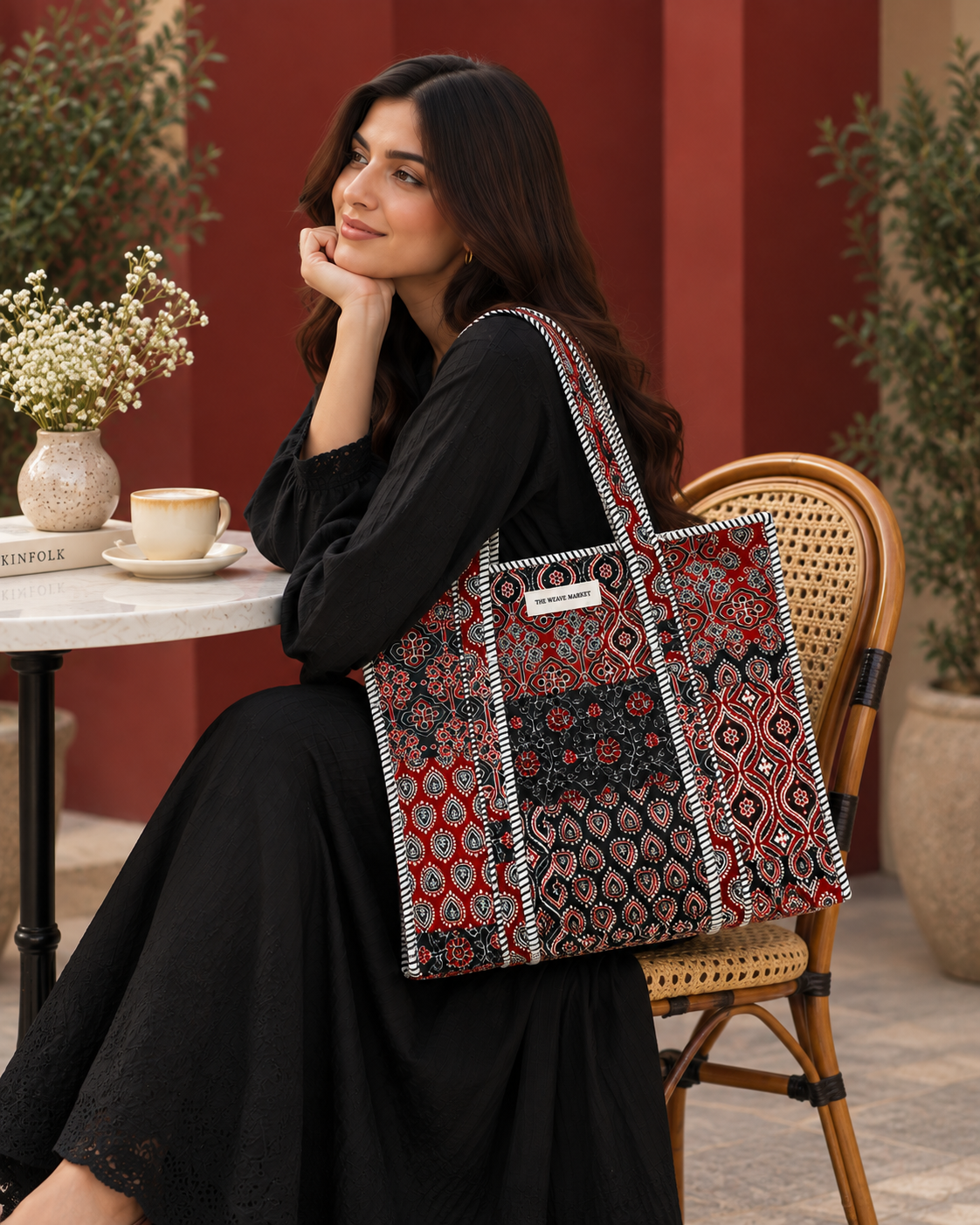 AJRAK MOSAIC - TOTE BAG