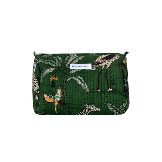 African Safari - Green Pouch