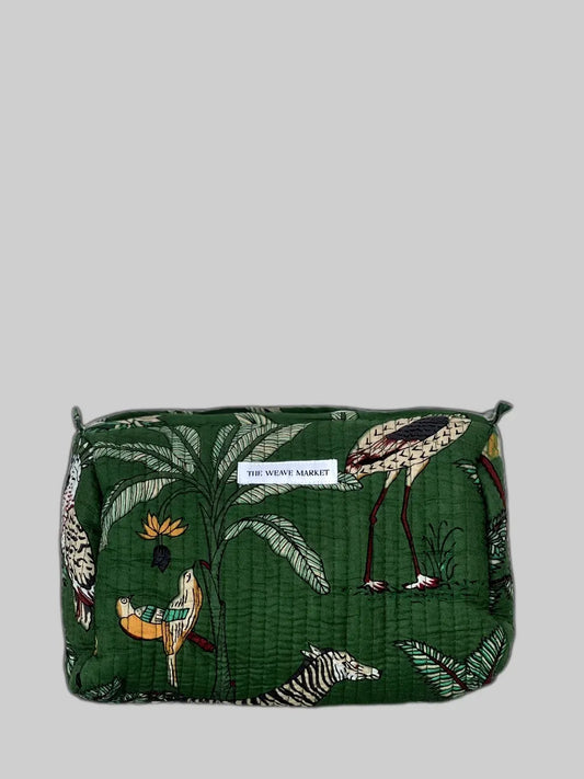 African Safari Green Pouch