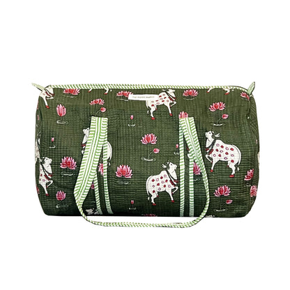 Animal Printed Duffle Bag