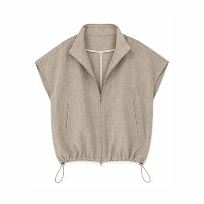 Beige ladies summer jackets