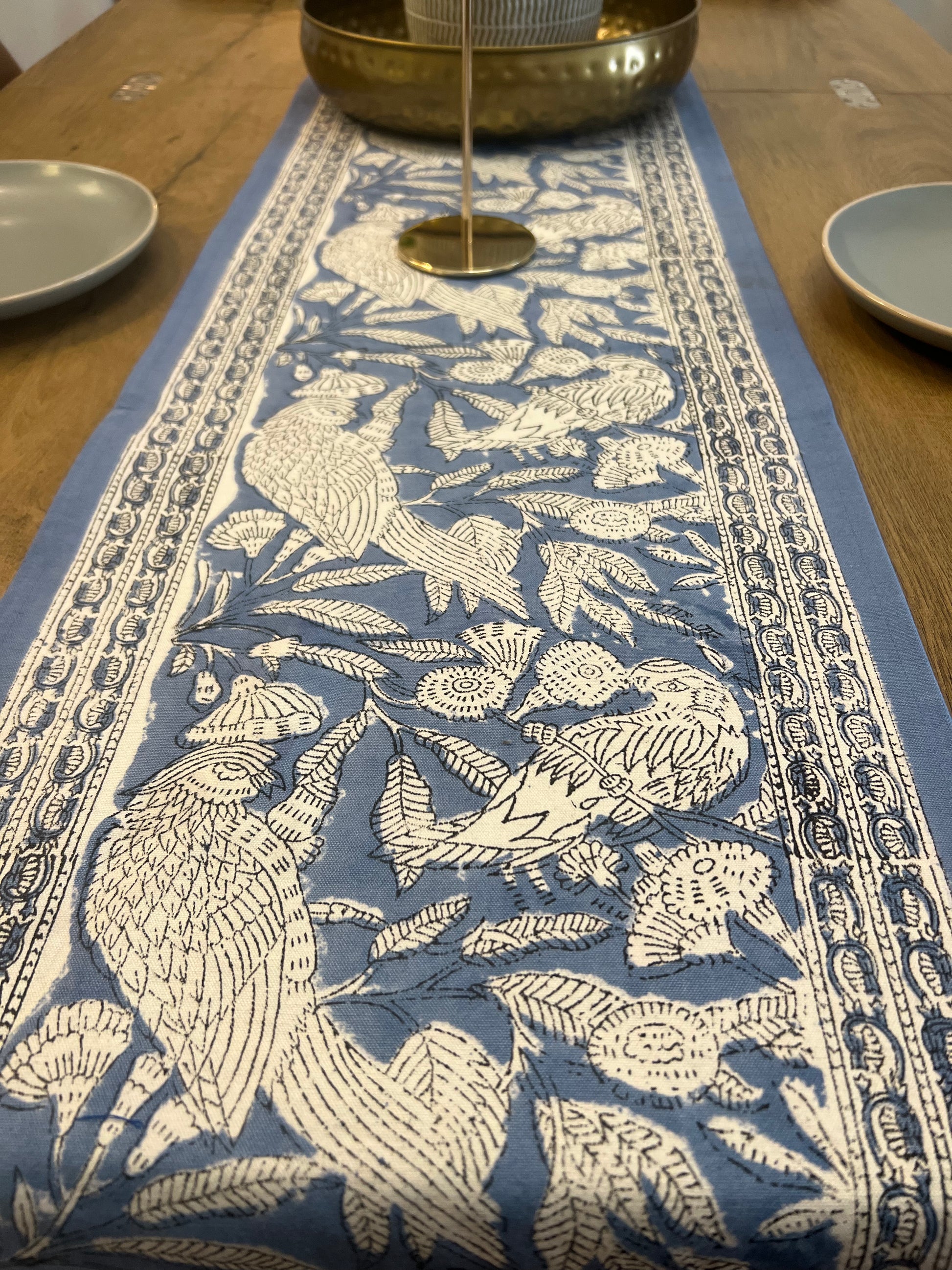 Birds Pattern Table Runner