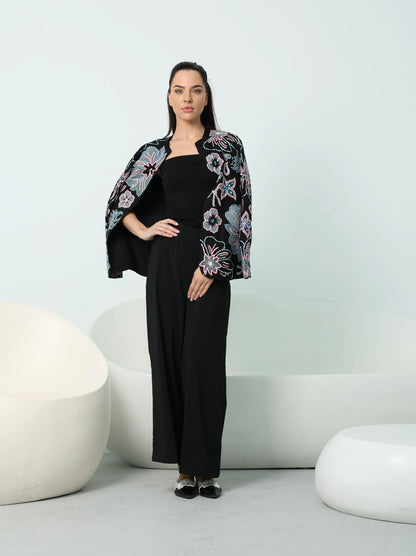 Black Embroidered Jacket