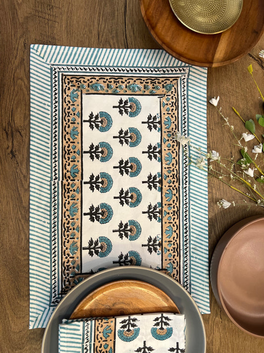 Block Printed Table Mats