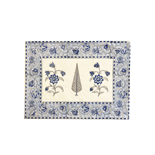Blue Leaf Placemat