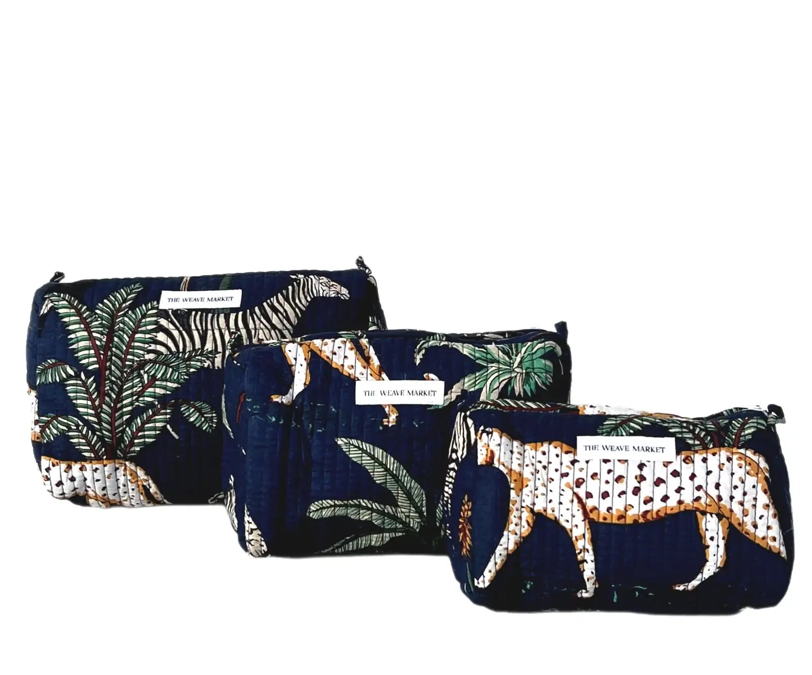 Blue Pouch Safari design 