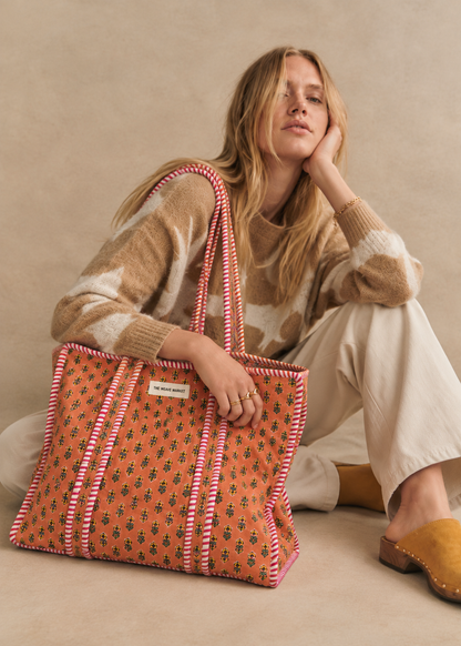 Coral Buti Tote
