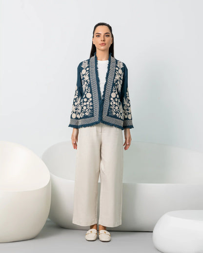 Boho Embroidered Jacket