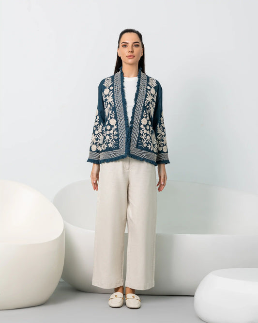 Boho Embroidered Jacket