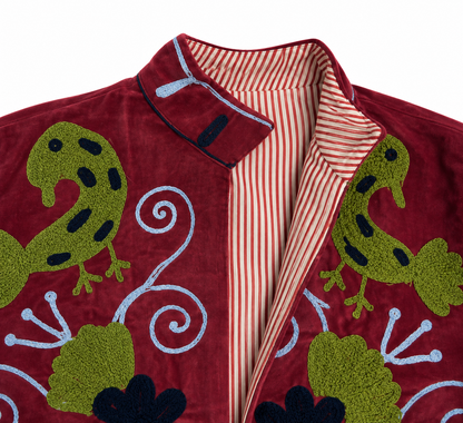 The Flora - Velvet Jacket
