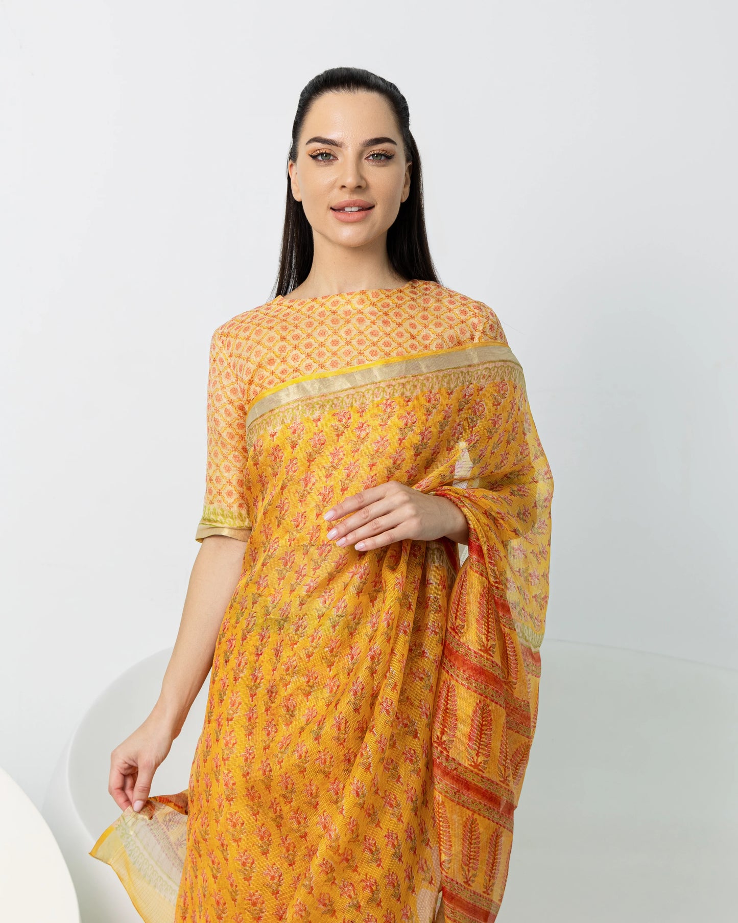 CHANDERI SILK SAREE