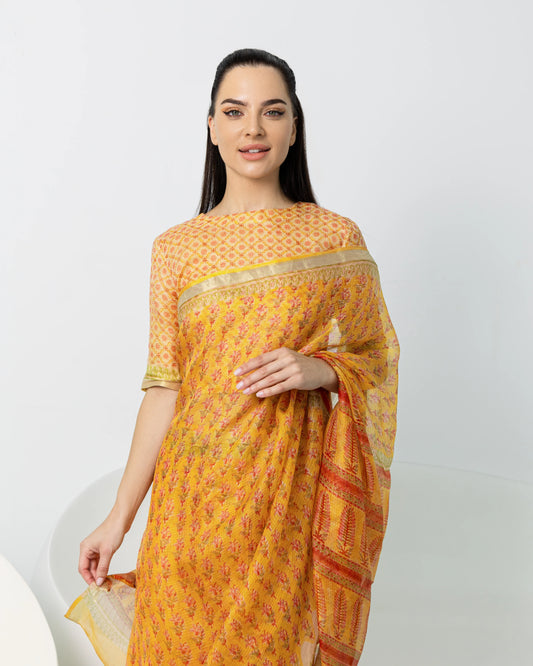CHANDERI SILK SAREE