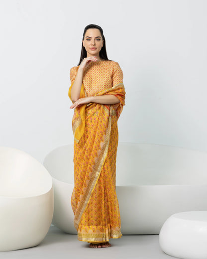 CHANDERI SILK SAREE