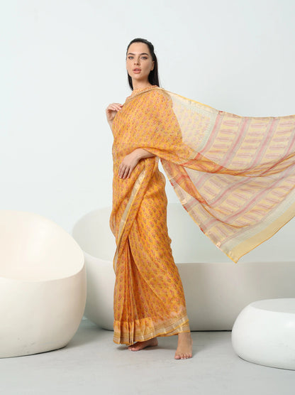CHANDERI SILK SAREE