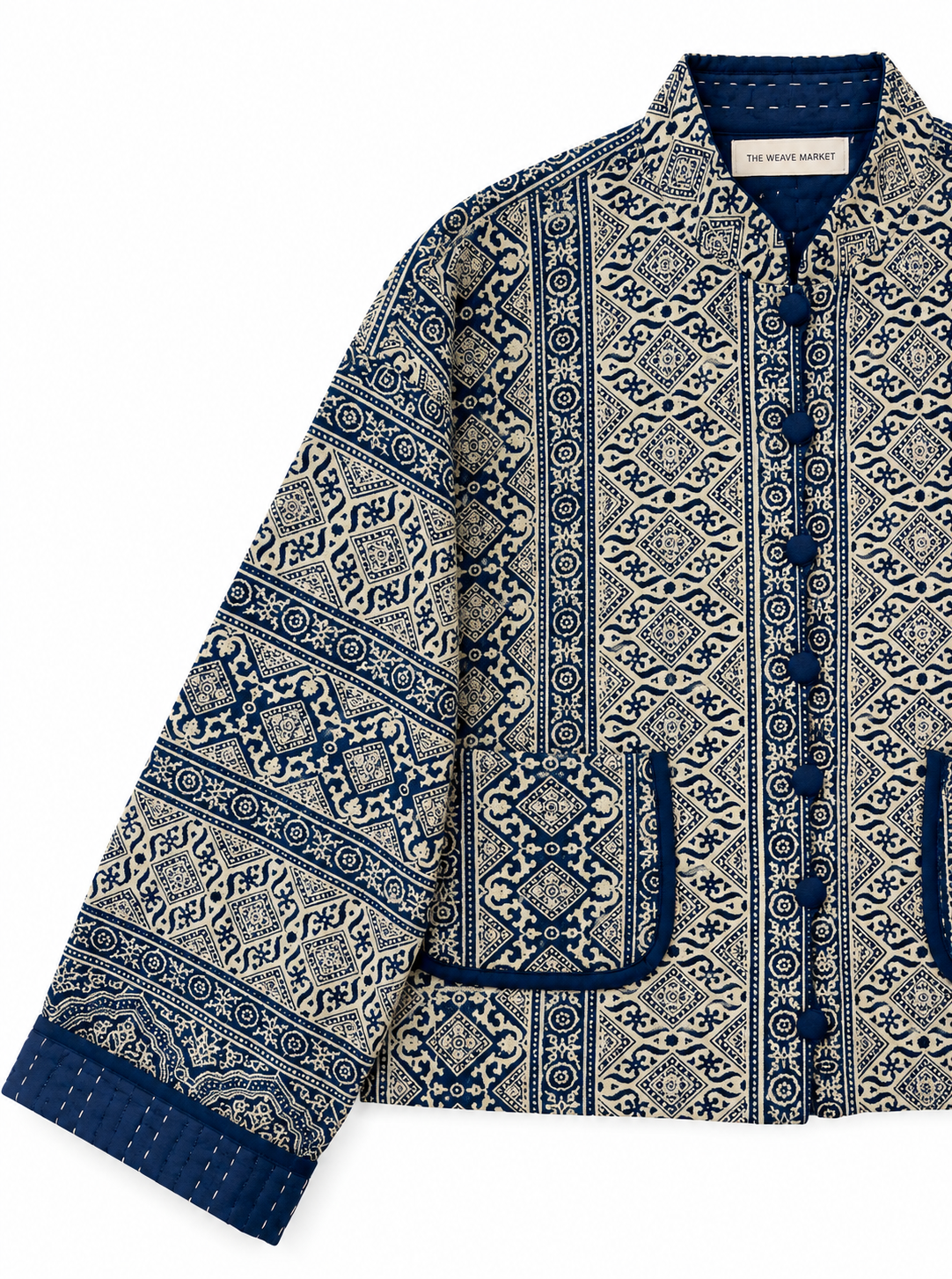 RUMI AJRAK - KANTHA JACKET