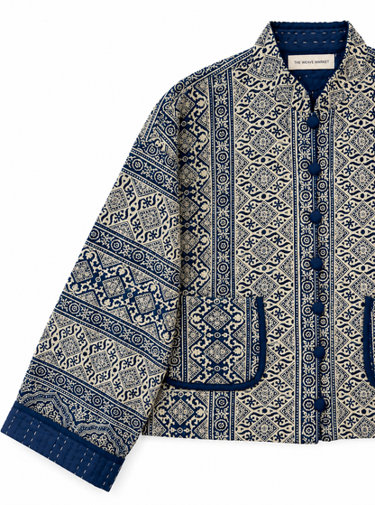 RUMI AJRAK - KANTHA JACKET