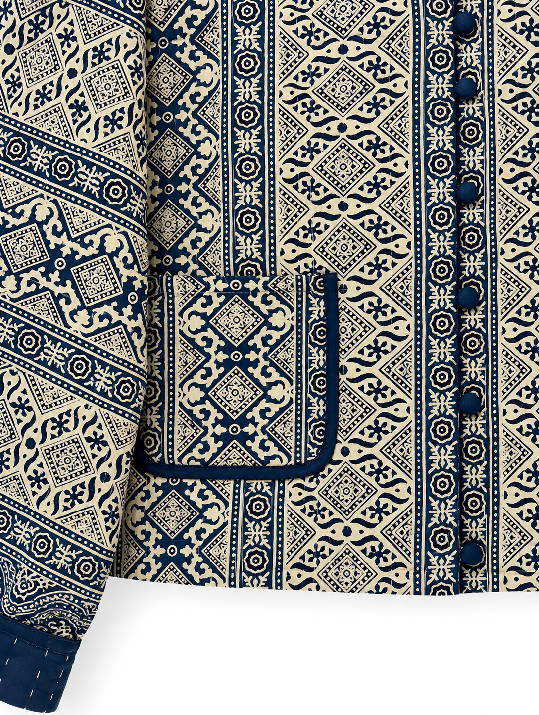 RUMI AJRAK - KANTHA JACKET