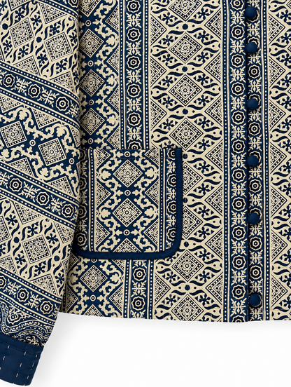 RUMI AJRAK - KANTHA JACKET