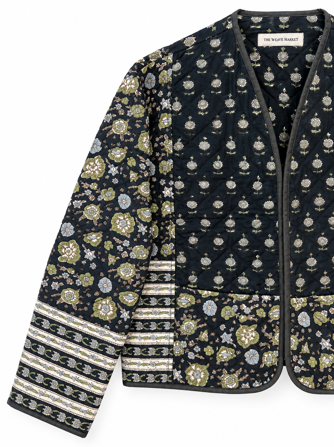 NOIR BOTANICA - QUILTED JACKET