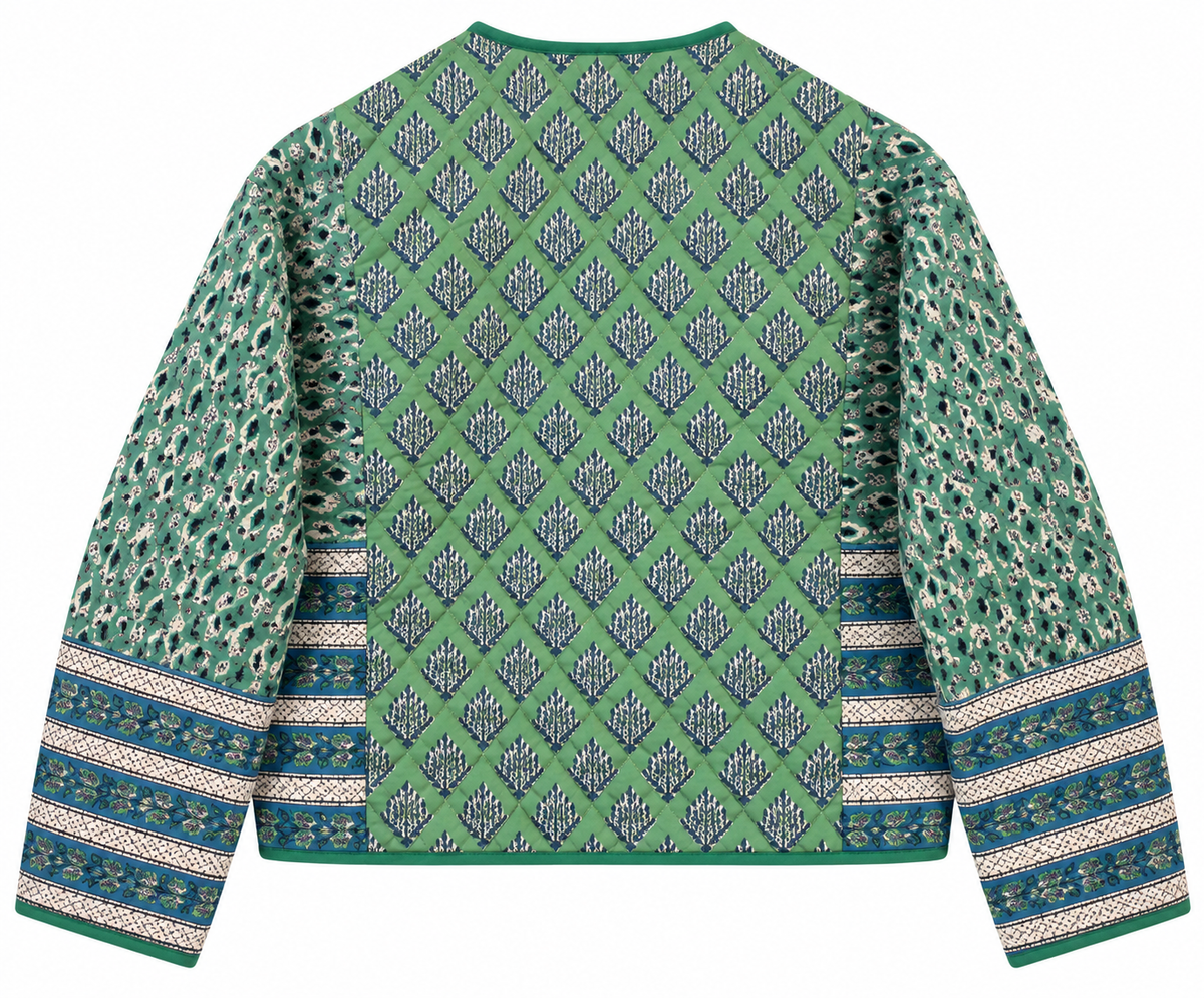 SAGE REVERIE - QUILTED JACKET