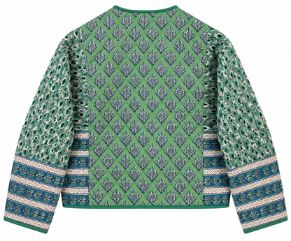 SAGE REVERIE - QUILTED JACKET