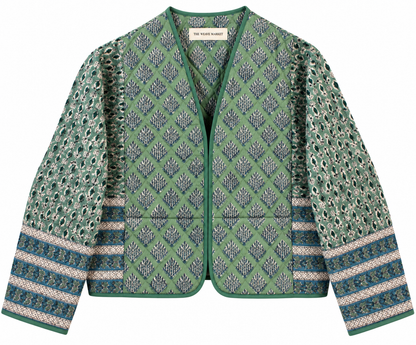 SAGE REVERIE - QUILTED JACKET