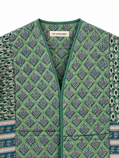 SAGE REVERIE - QUILTED JACKET