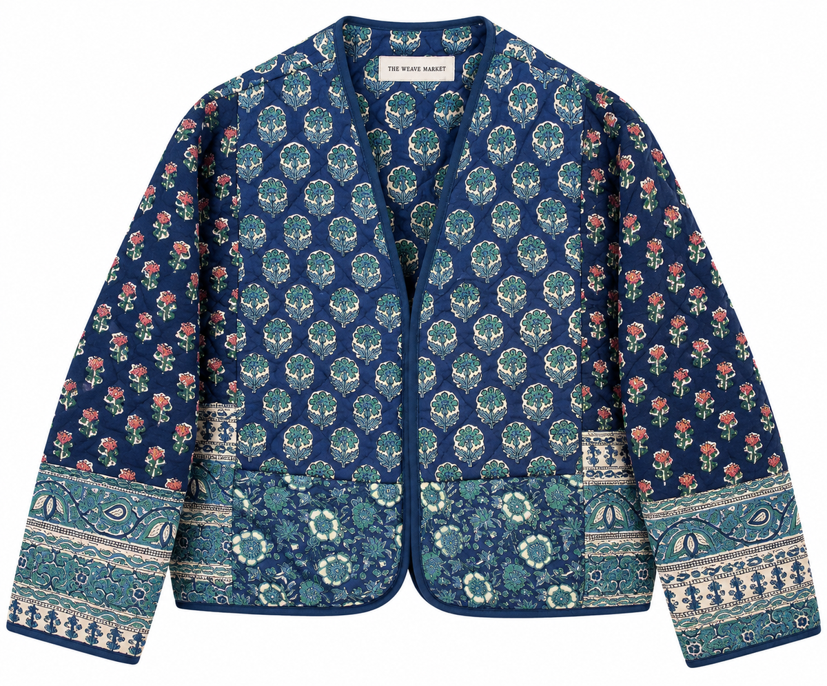 MAISON INDIGO -QUILTED JACKET