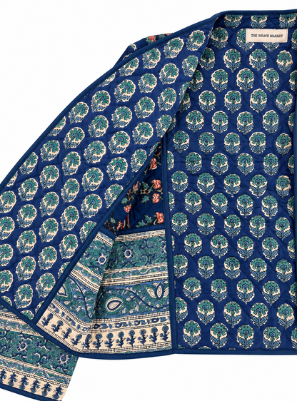 MAISON INDIGO -QUILTED JACKET