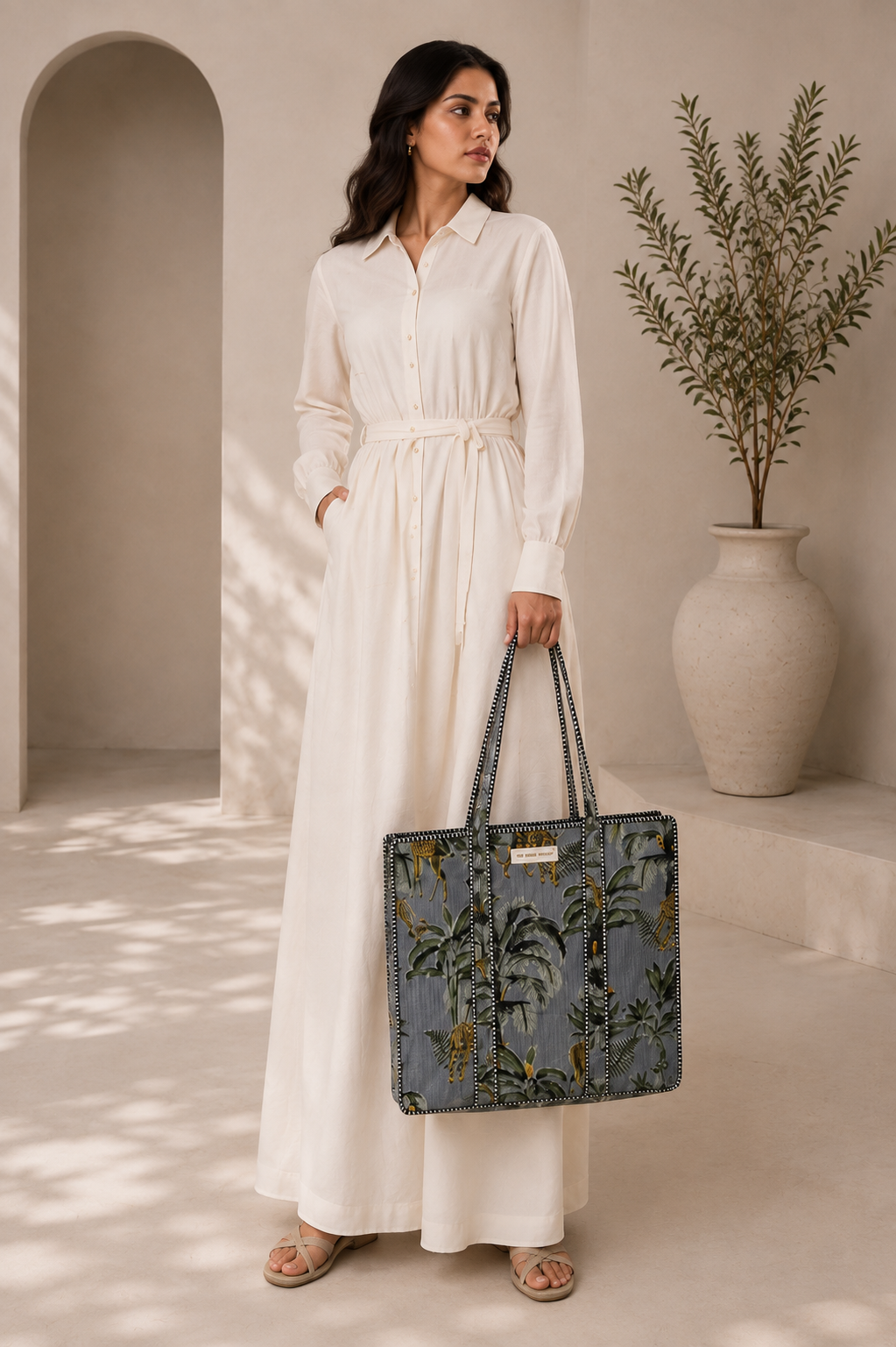 Savanna Grey - Tote